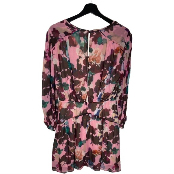 NWT Reiss Josephine Floral printed mini dress - Picture 6 of 8